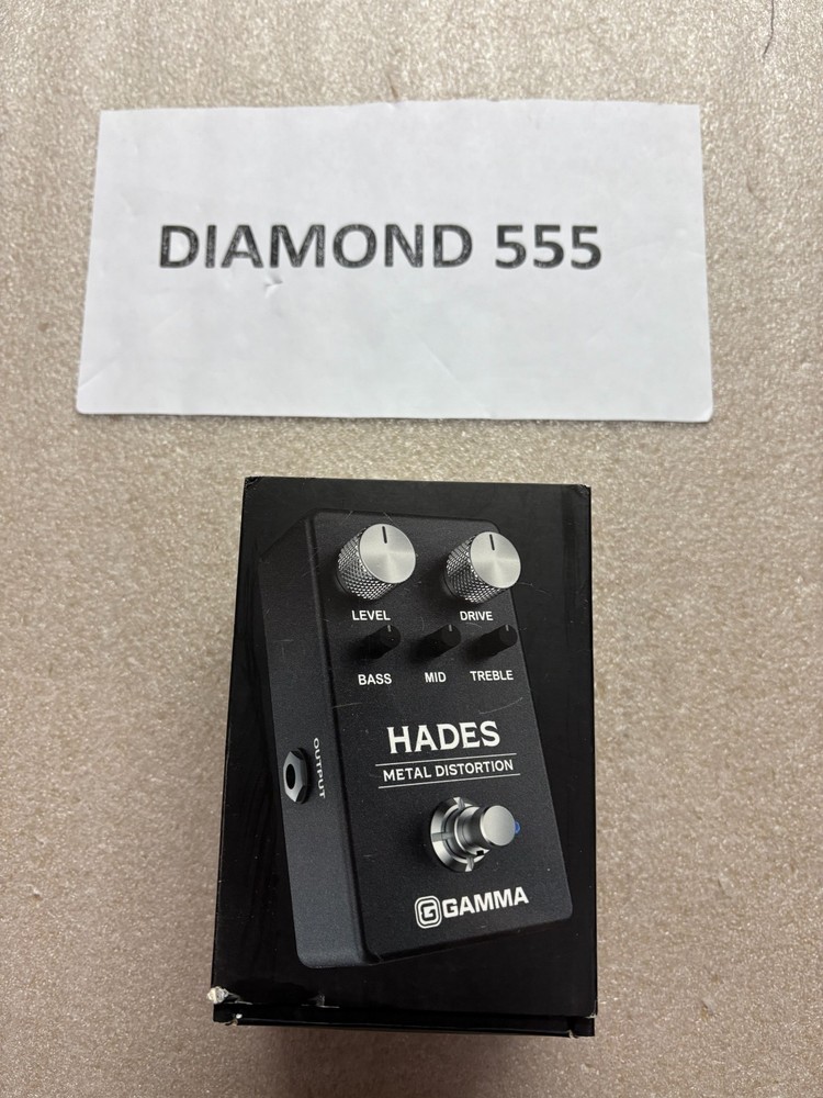 GAMMA Hades Metal Distortion Effects Pedal | 7936