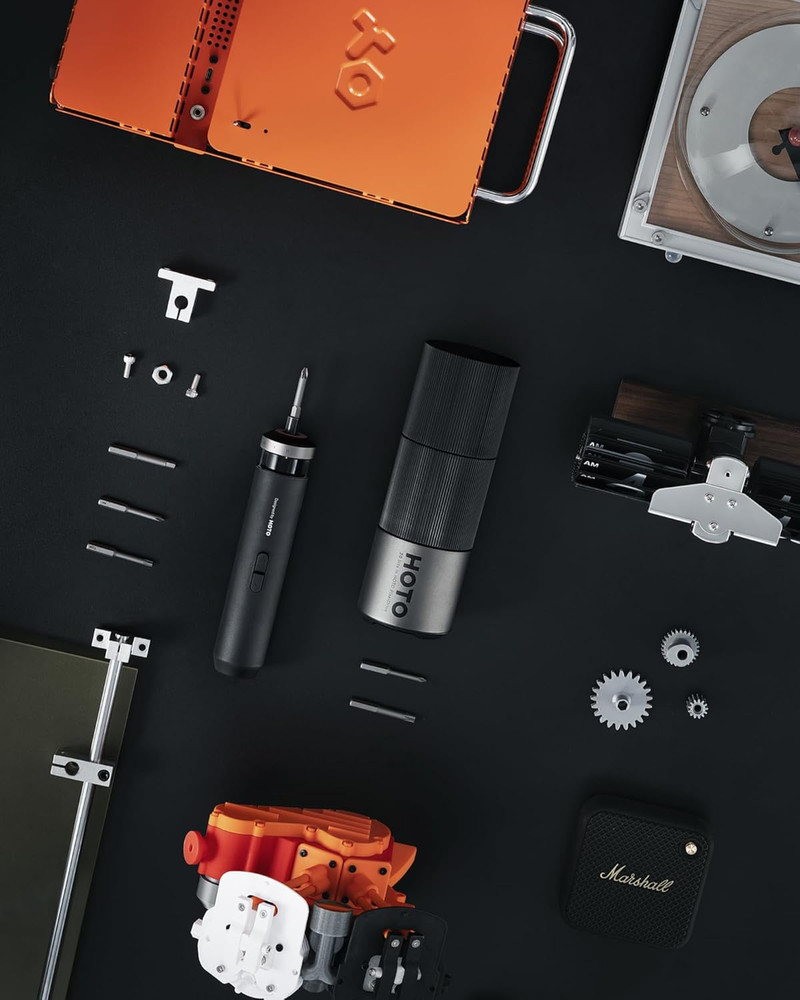 Pixeldrive Cordless Electric Screwdriver Set with Smart Display & 30 Bits