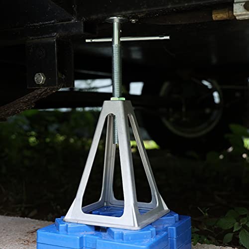 4 Pack, for RV, Camper and Trailer Stabilization, Aluminum RV Stack Jack