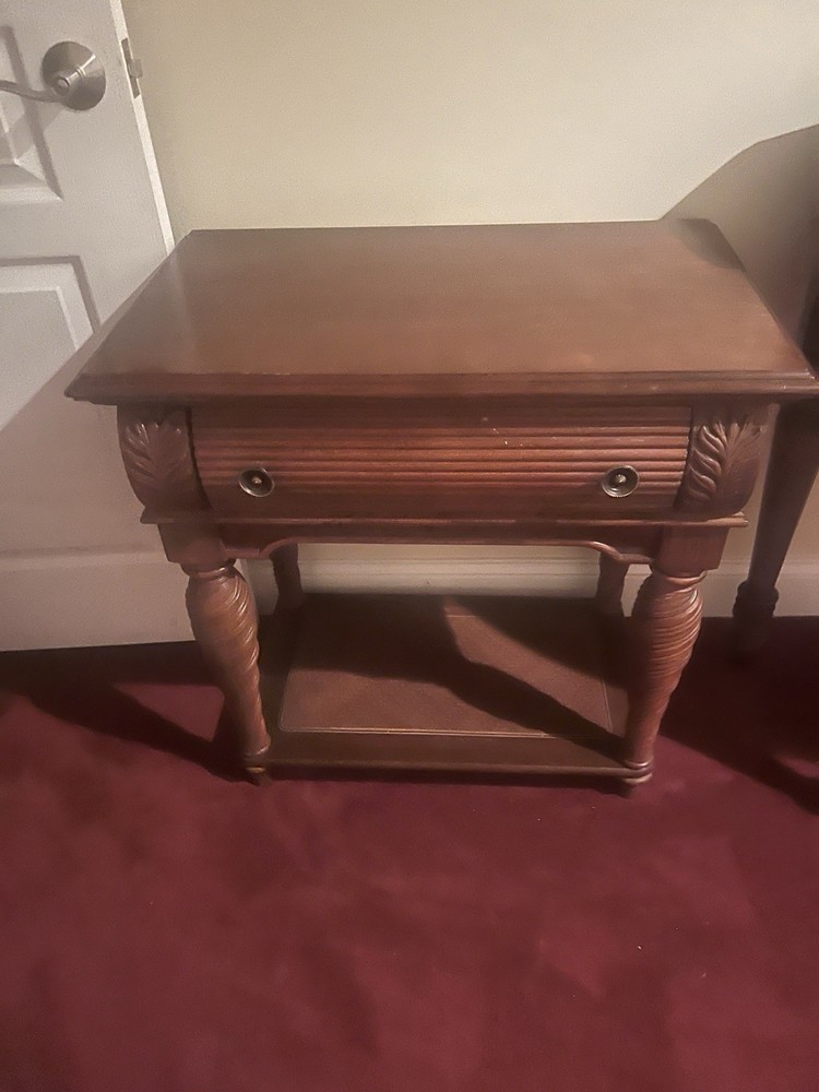 Wooden Nightstand