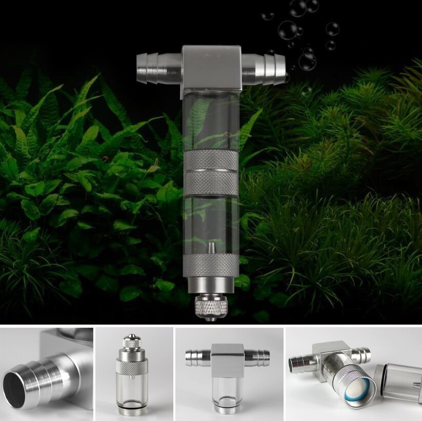 External Aquarium CO2 Atomizer Plants Tank Bubble Diffuser UP Design 12/16mm