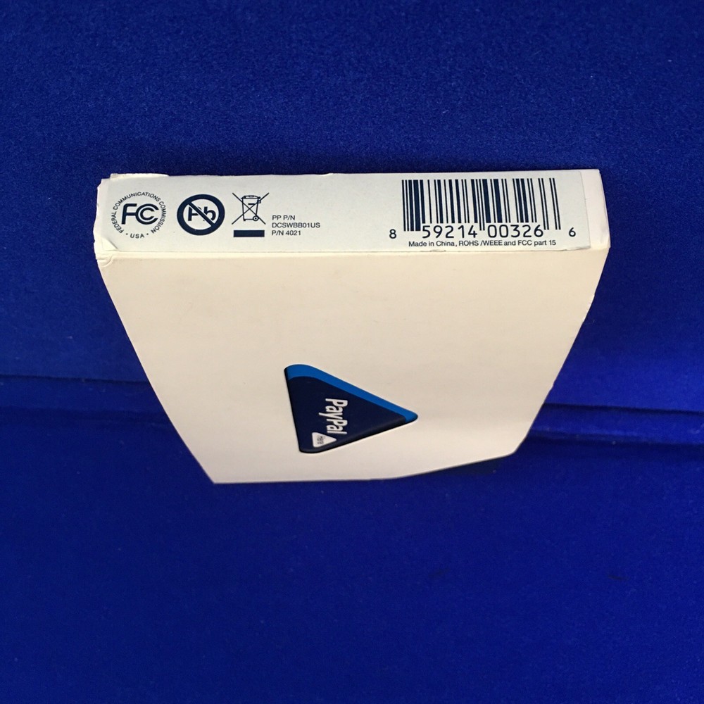 PayPal Here Card Swipe Reader Aux 3.5mm for phone tablet android iphone