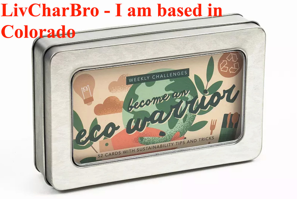 Eco Warrior Weekly Challenges Kit 52 Sustainability Tips & Trips