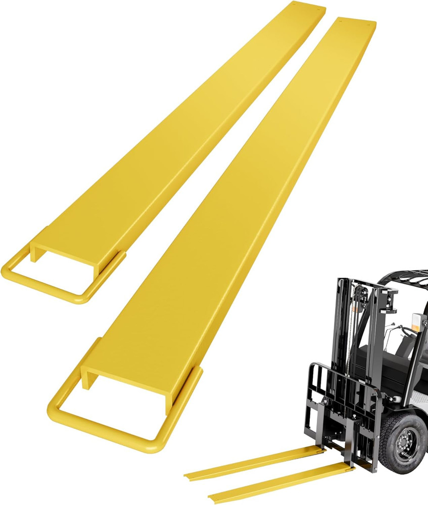 Pallet Fork Extension, [4.5" Width 72" Length] [4600 LBS Max] Heavy Duty Steel P