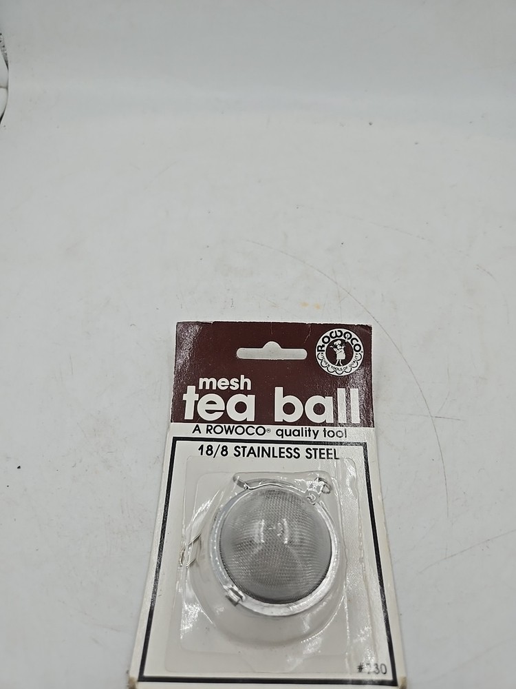 Rowco Mesh Tea Ball 18/8 Stainless  Steel