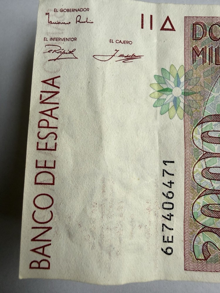 BANCO DE ESPANA. SPAIN 2000 PESETAS. 1992
