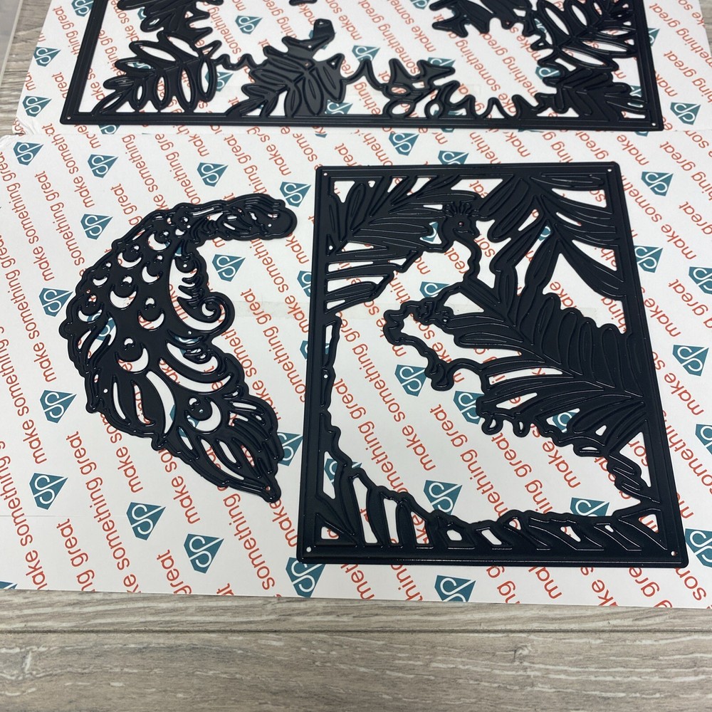 Diamond Press Dies Background Aviary Die Set 852086