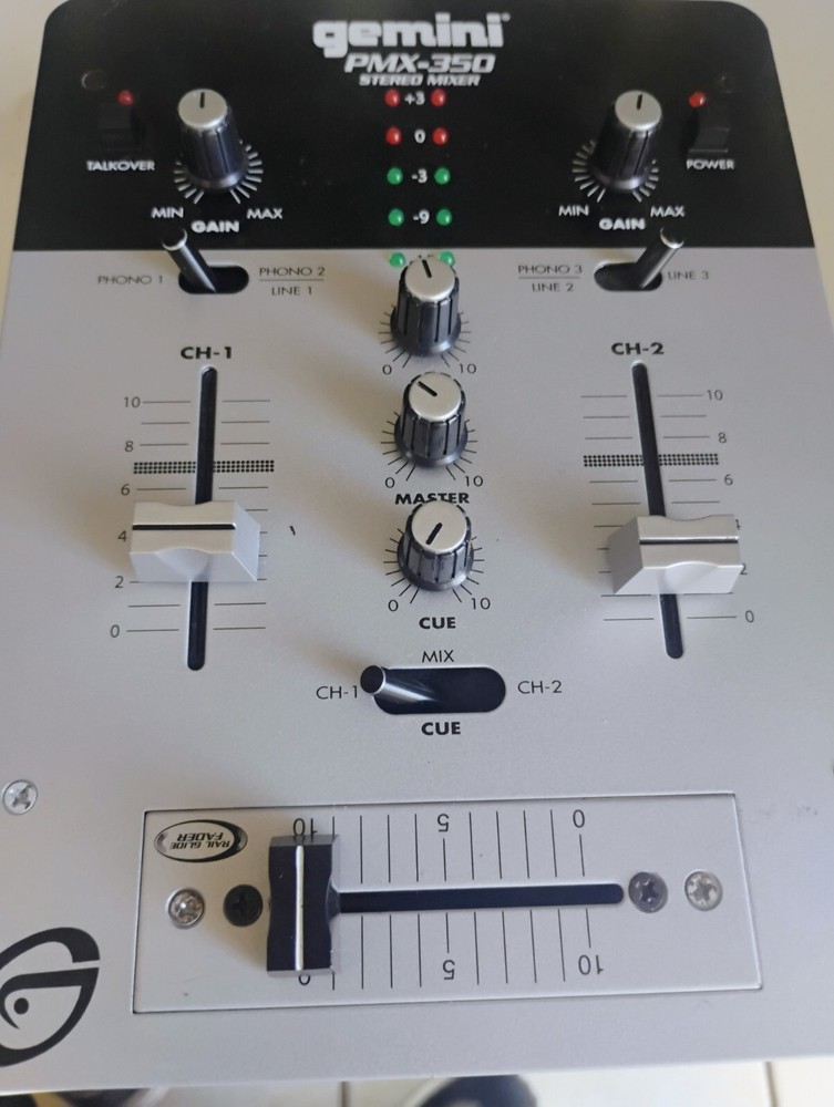 gemini pmx 350 dj mixer
