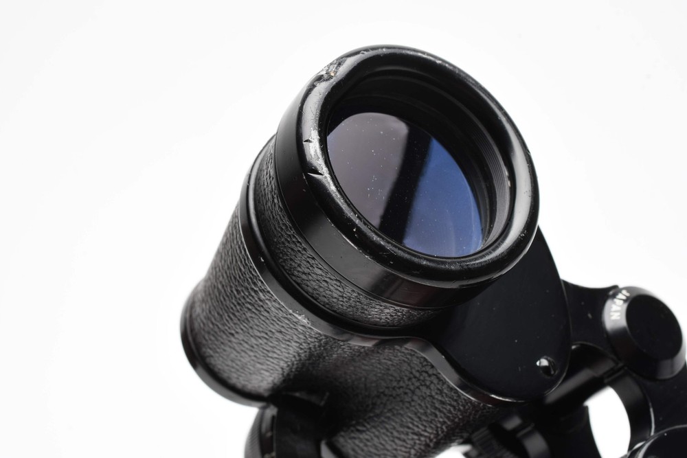 Nikon 9×35 7.3° Binoculars in case, sharp! w/case+strap