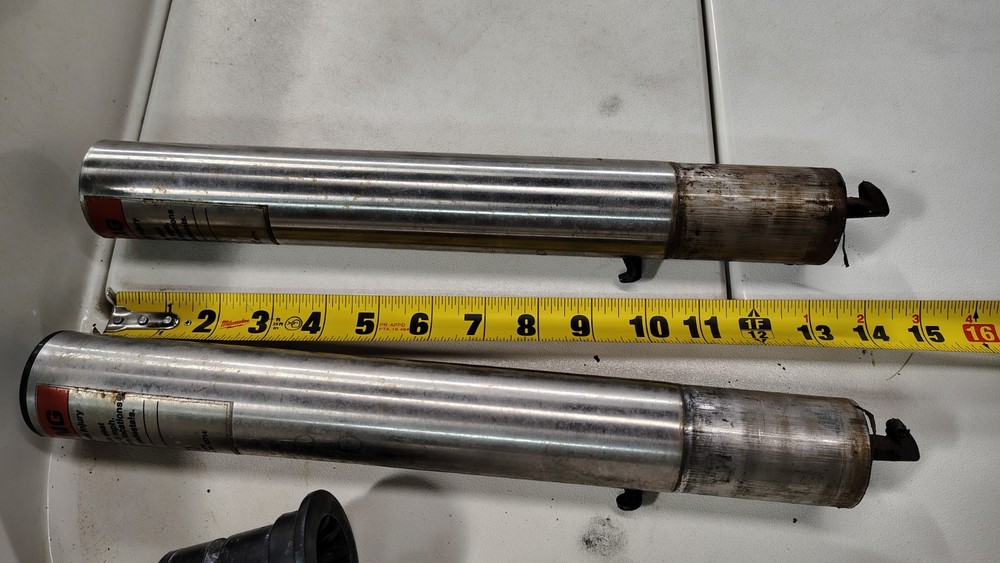 Pair Springfield Spring-lock 13.5" Fixed Height Posts #1640404 Boat Seat Posts