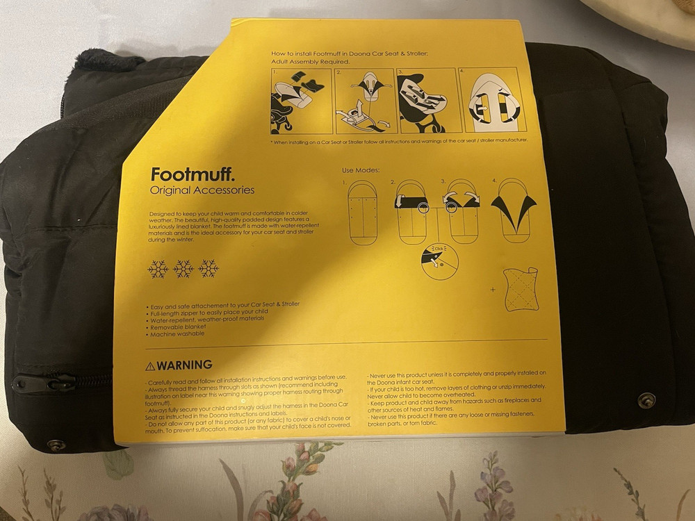 Doona Footmuff - Compatible with Doona Car Seat & Stroller