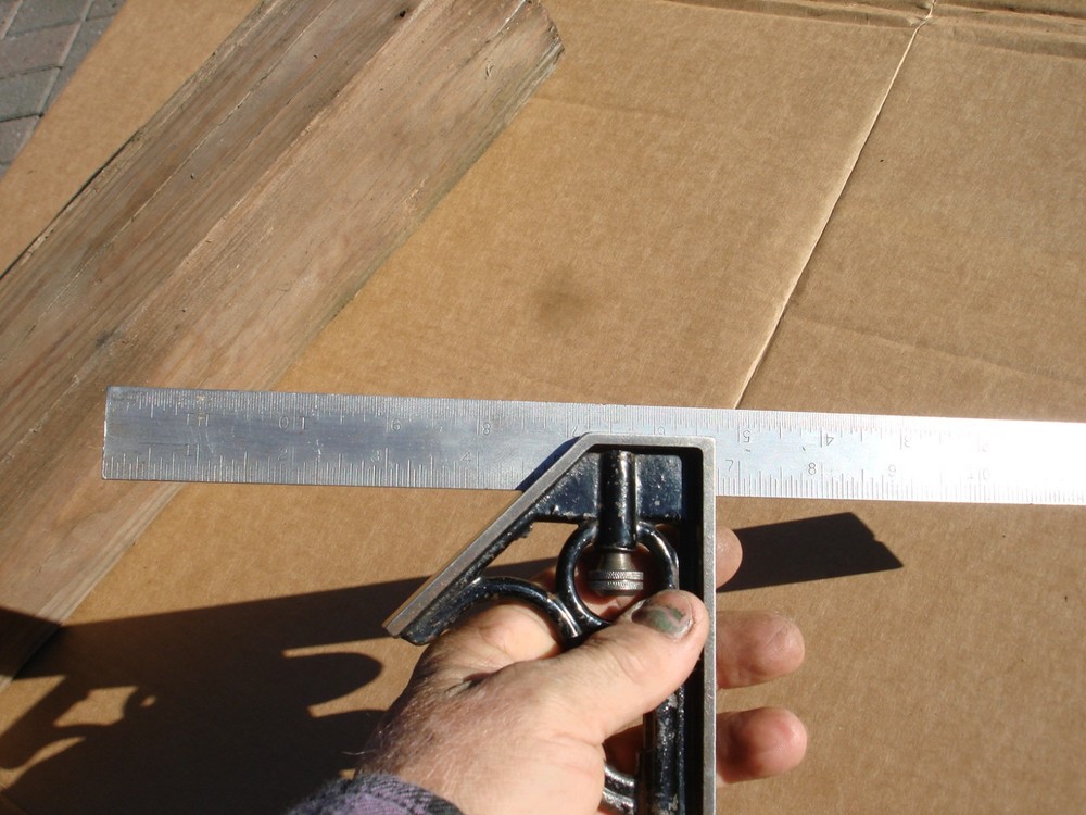 Vintage WORTH * 12" Combination Square