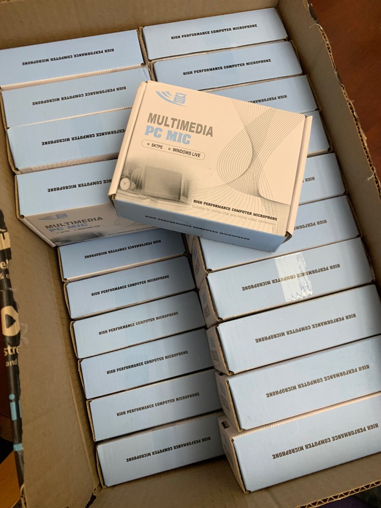 Dreokee 3.5mm microphone for computer, laptop, desktop, chatting, gaming