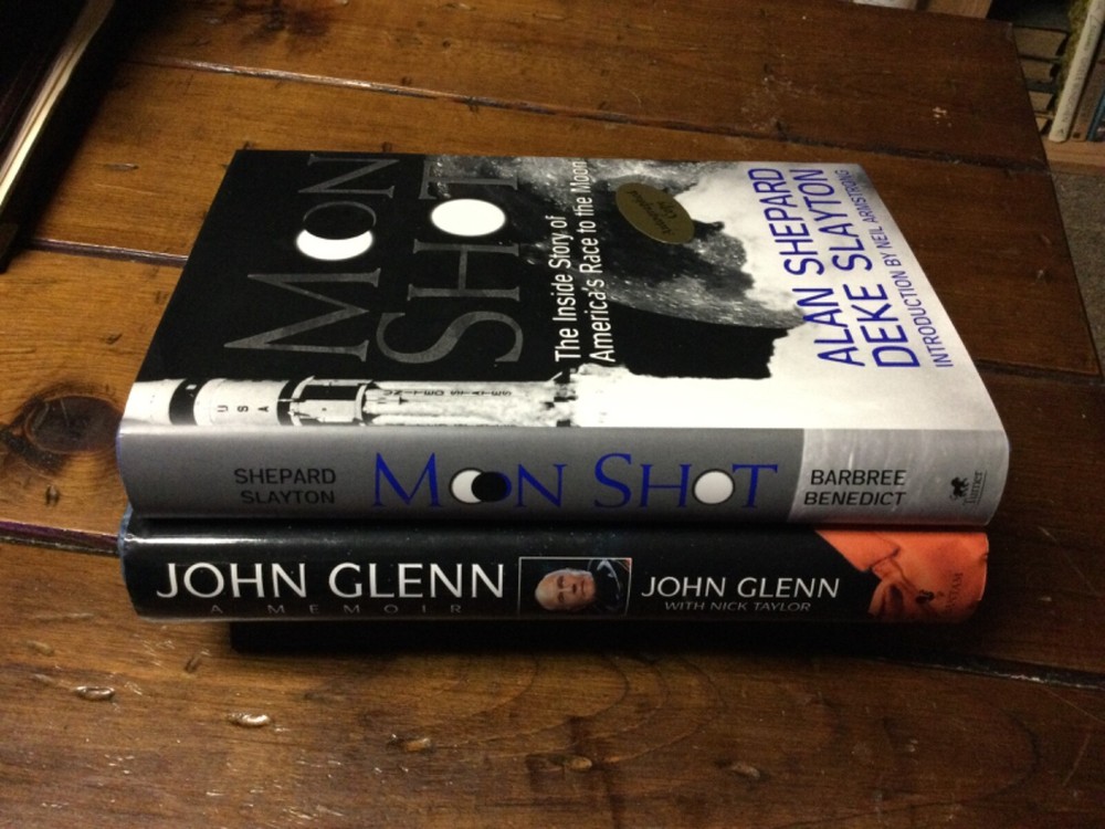 ** SIGNED ** The Right Stuff Astronaut's JOHN GLENN and ALAN SHEPHARD **