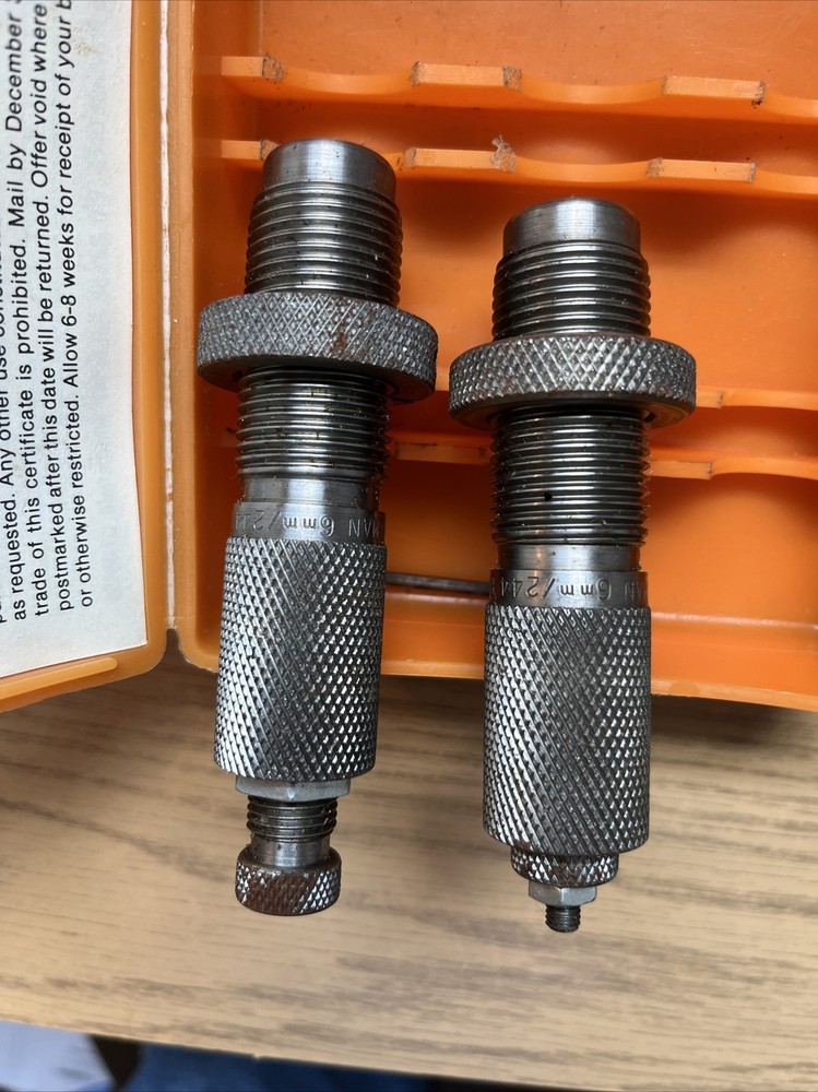 LYMAN 6MM / 244 REMINGTON RELOADING DIE SET