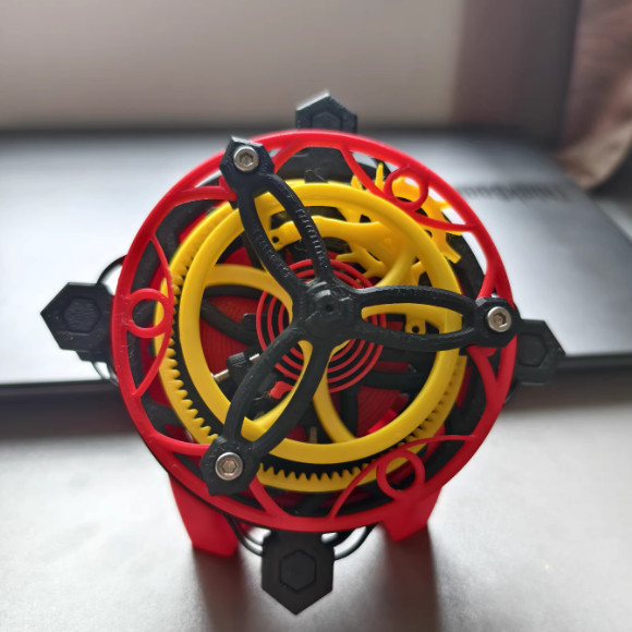 3D Printing Creative Tourbillon Desktop Ornament Decompression Toy Gift