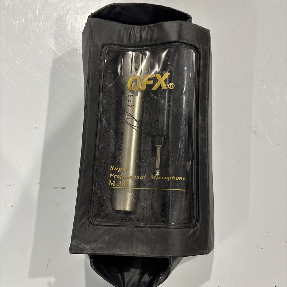 QFX M-308 Wireless Unidirectional Dynamic Professional Microphone & Receiver