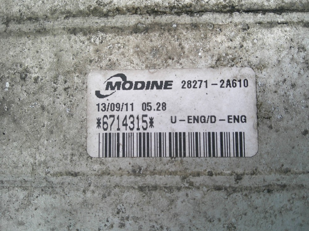 KIA CEED INTERCOOLER 1.6 DIESEL 28271-2A610 2007-2012