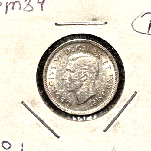 Canada 1938 ten cents KM 34 Unc   (1)