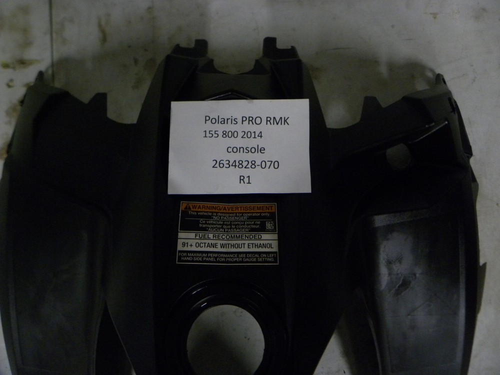 Polaris Pro RMK 800 155 2014 console