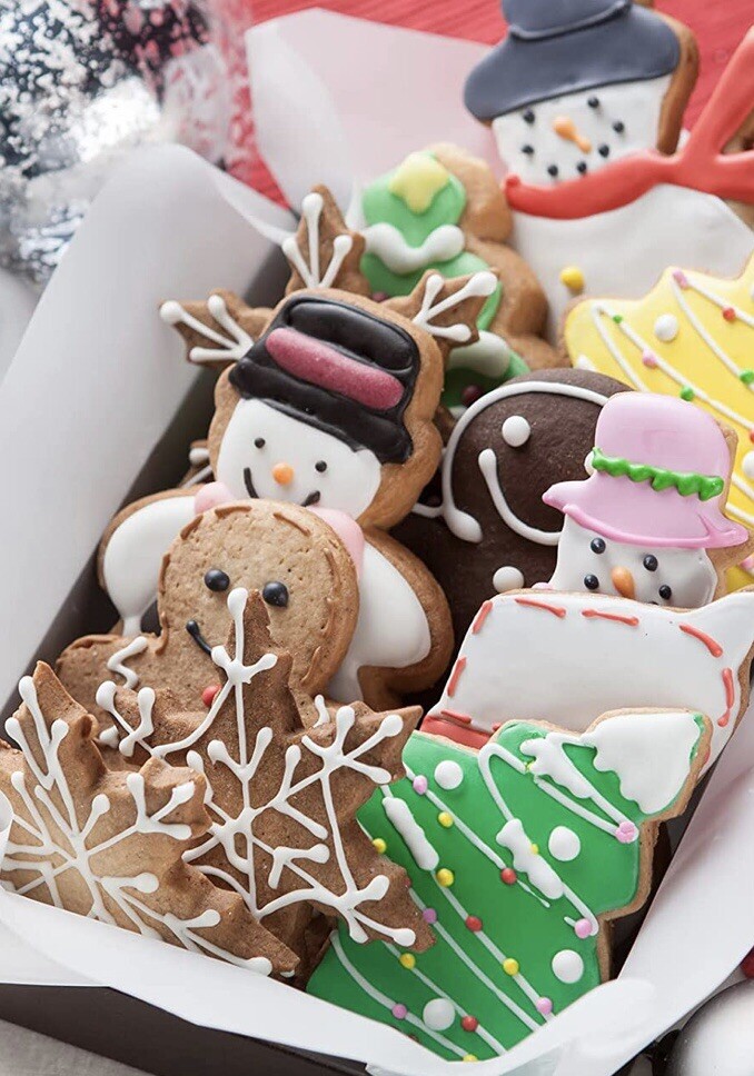 Christmas Cookie Cutter Set 11 Stainless Steel