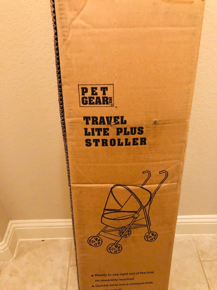 Pet Gear Travel Lite Plus Stroller, Compact, Easy Fold No Assembly Required