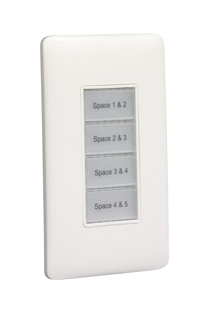ETC E1004 Echo Inspire 4-Button Station - WHITE