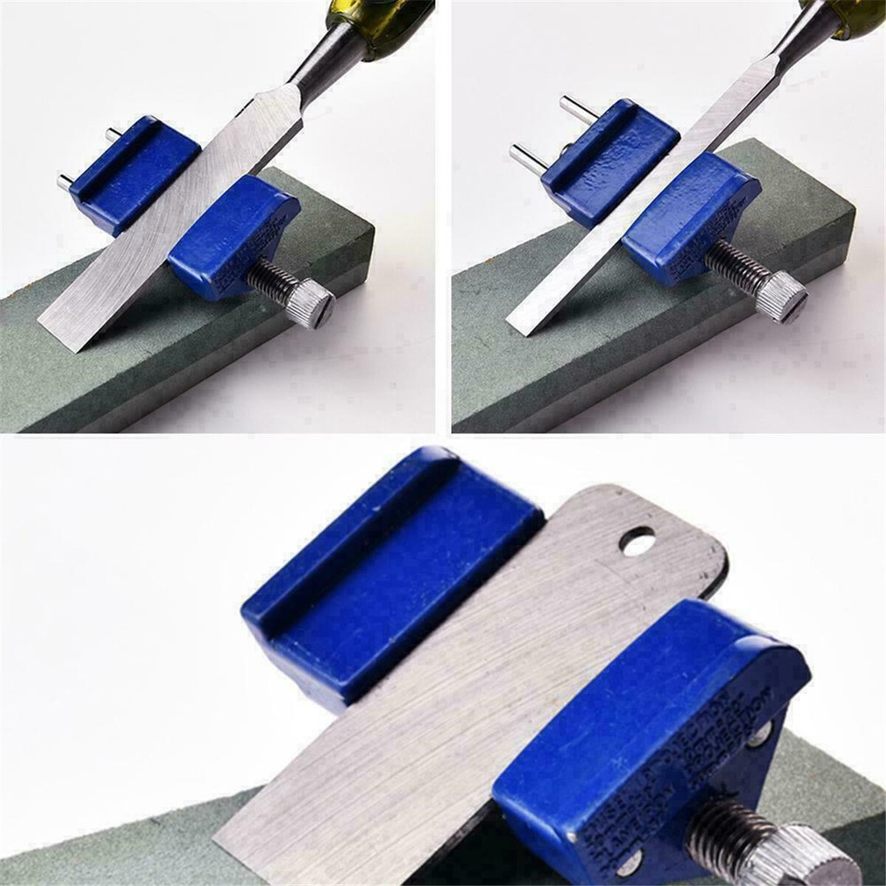 Metal Honing Guide Jig for Sharpening Wood Plain Chisel Plane Planers Blade Tool