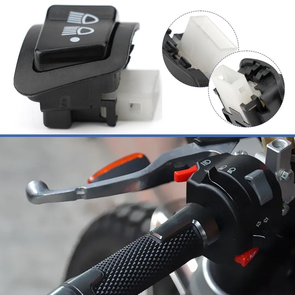 For TRI Motorcycle Headlight Switch No Installation Instruction Required!