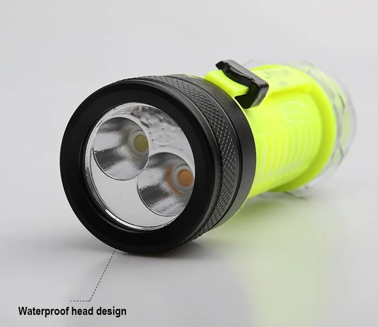 Professional LED Diving Flashlight Underwater Scuba Dive Torch Lamp Diver Light