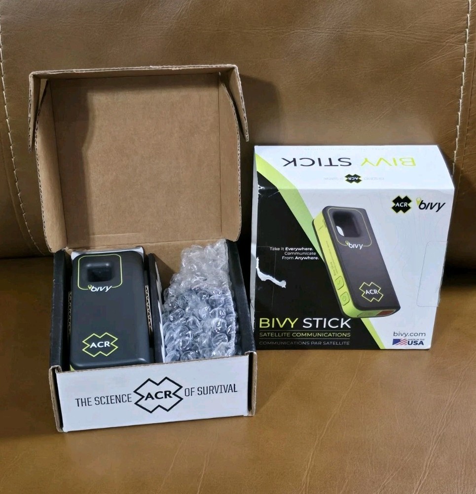 ACR Electronics Bivy Stick Satellite Communicator 4601, New In Box