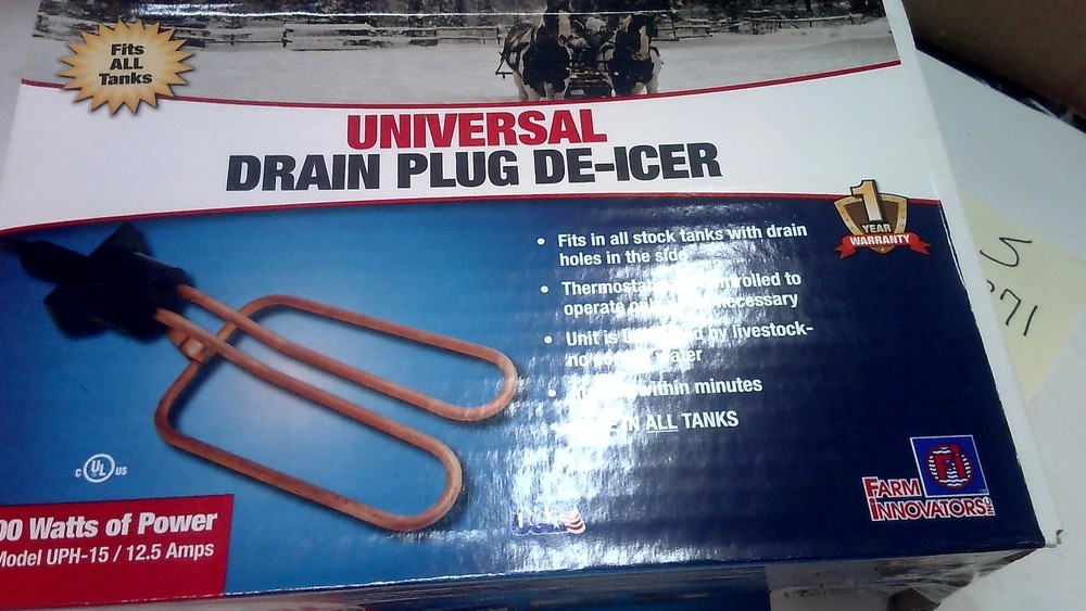 UNIVERSAL DRAIN PLUG DE ICER ( 1500W)