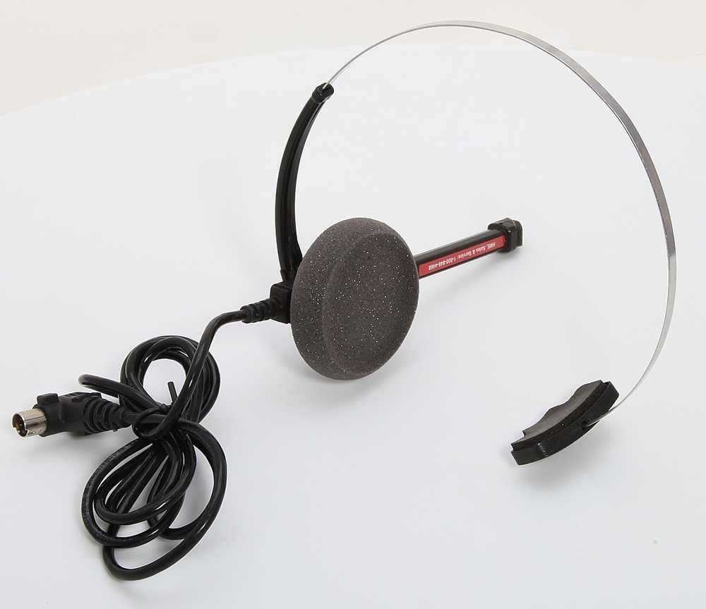 HME HS12 Headset & Microphone For COM6000 Wireless Drive Thru Intercom Beltpacks