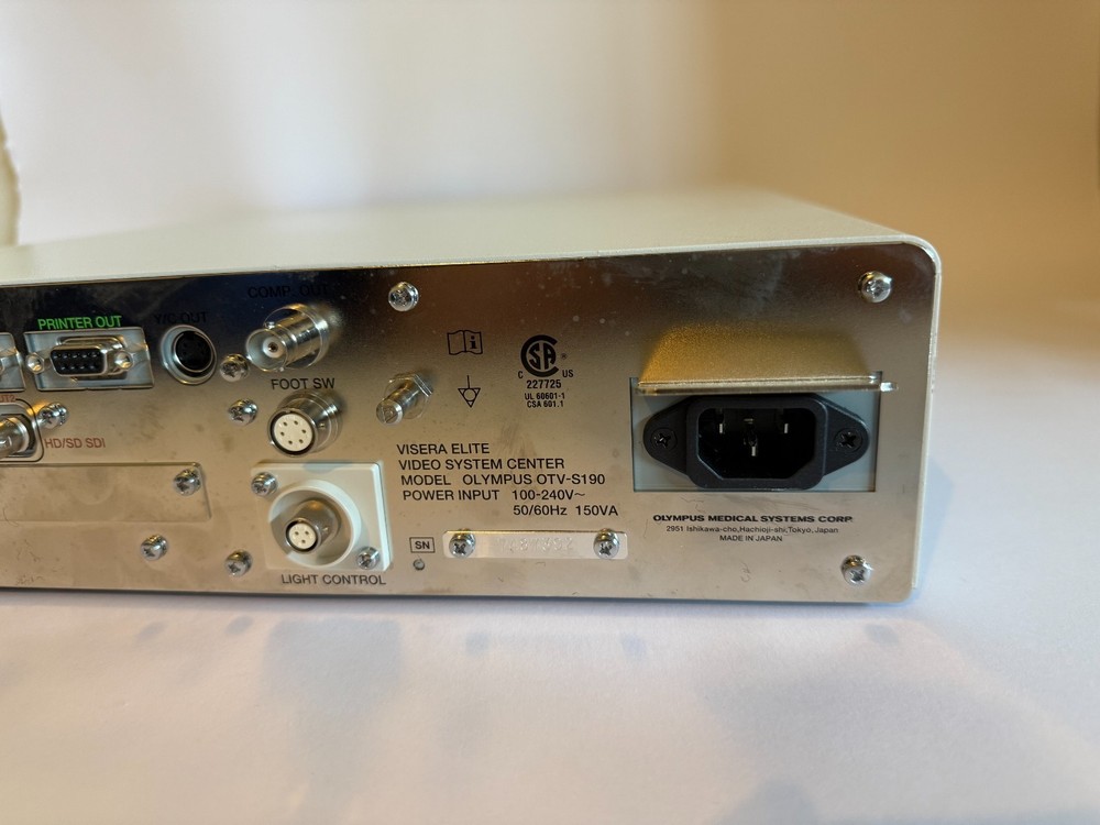 Olympus VISERA ELITE OTV-S190 Video Processor