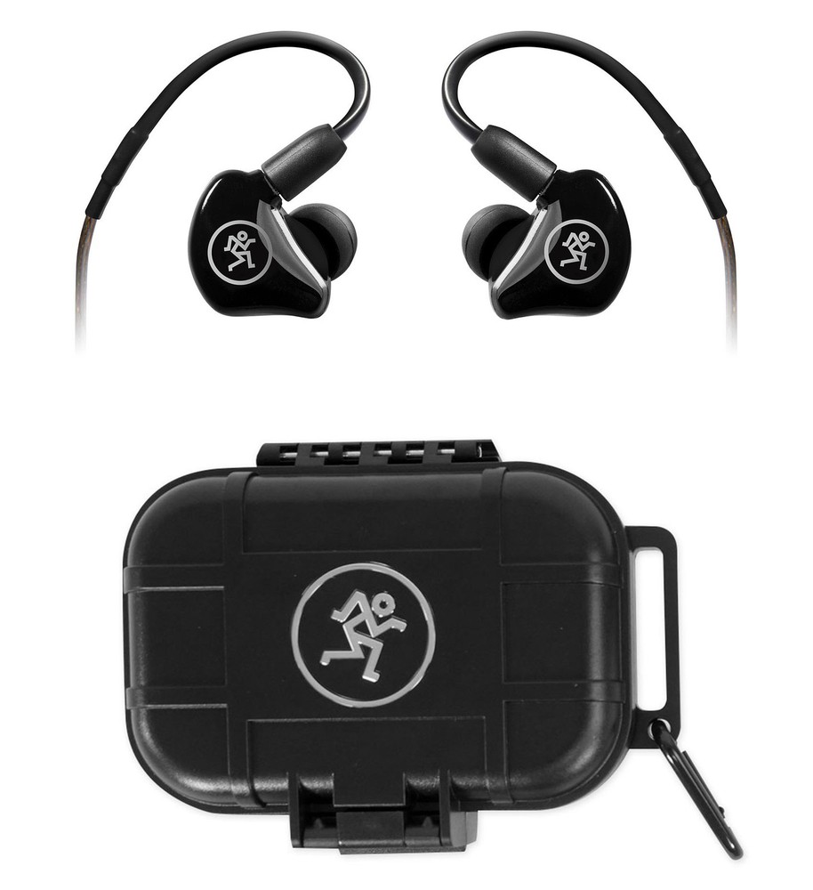 Mackie MP-120 BTA Single Dynamic Driver In-Ear Monitors w/Bluetooth+Backpack