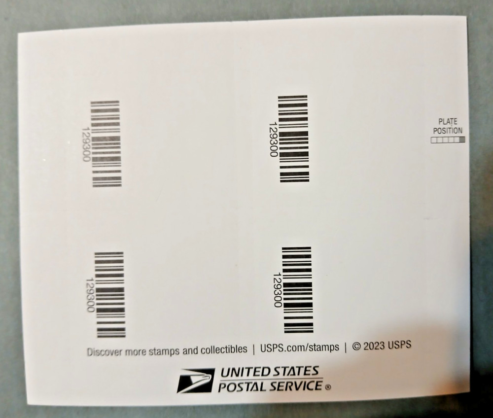 Scott#5828 Cosmic Cliffs Priority Mail Express Sheet of 4 Guaranteed Authentic