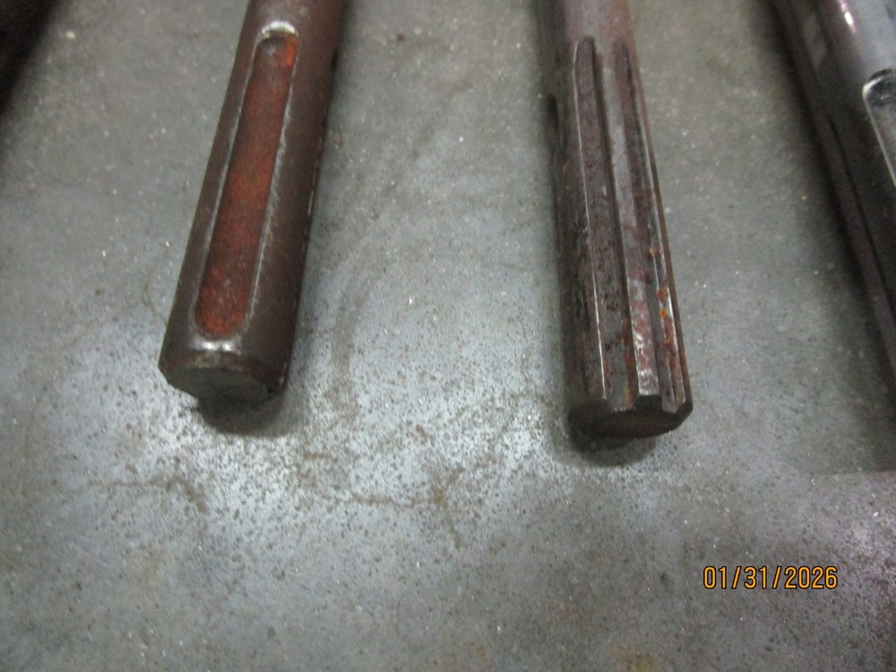 Lot Large SDS Style Chisels