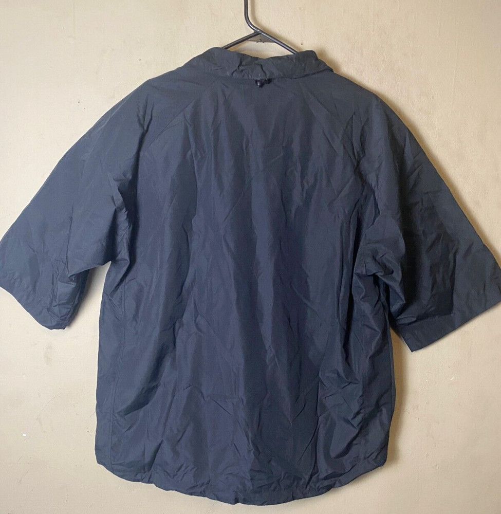 Izod Extreme Function Polyester/Cotton Golfwear Relaxed Collared Pullover Size M
