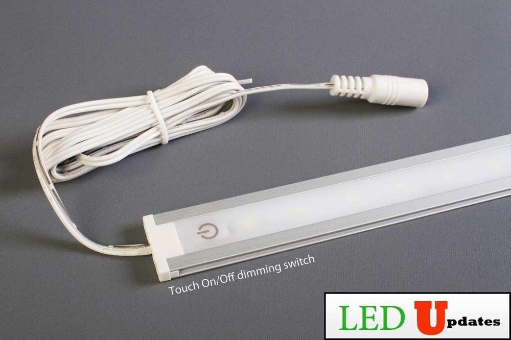 MAKEUP MIRROR LED LIGHT Warm white 2x Hollywood Vanity 2ft Light + Touch sensor