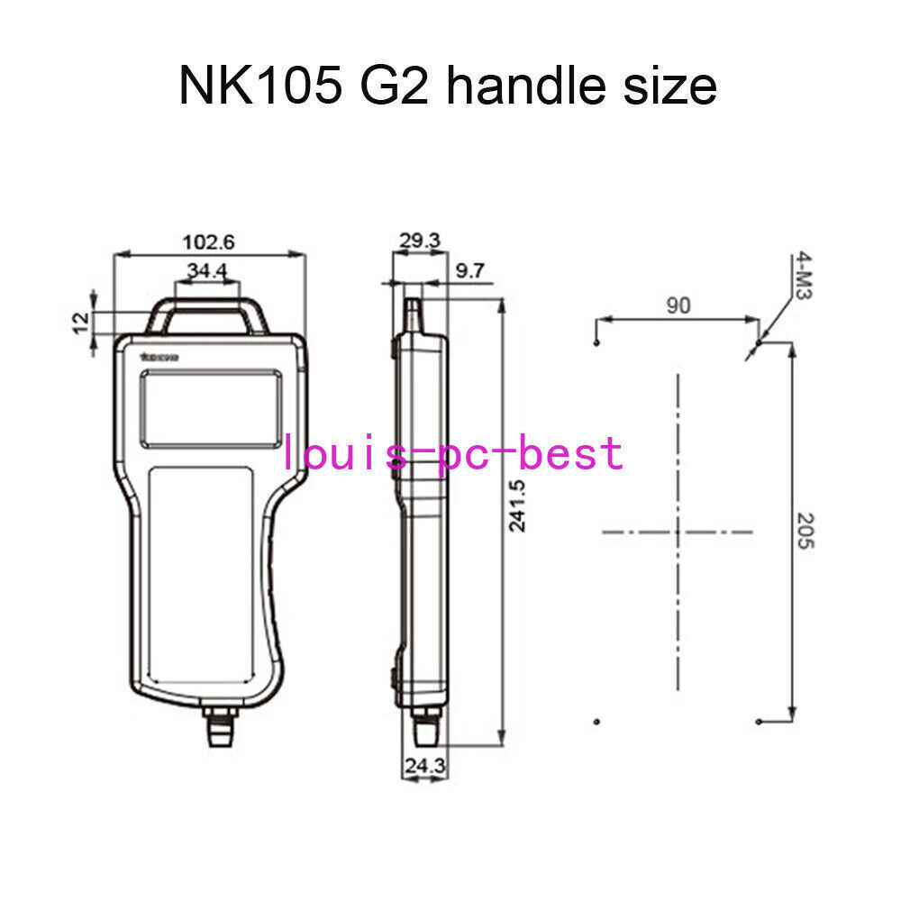 NK105 G2 Handle for Woodworking Engraving System
