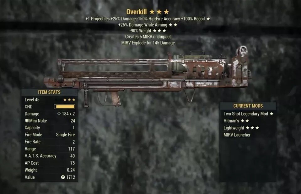 (Xbox) Overkill - Two Shot Fat Man