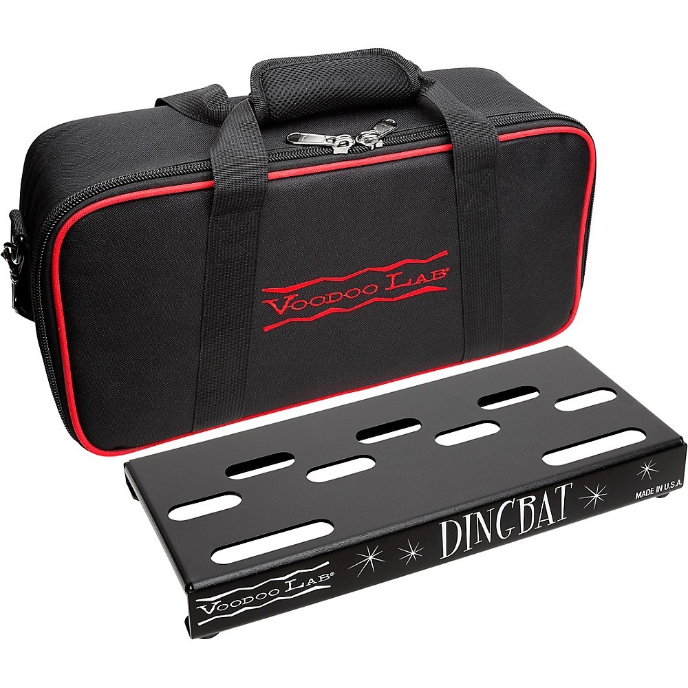 Voodoo Lab Dingbat Tiny Pedalboard Power Package with Pedal Power X4