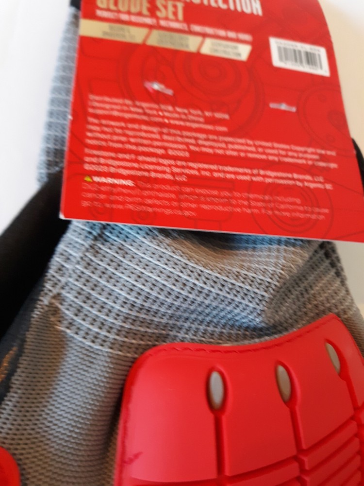 NWT Firestone IMPACT PROTECTION GLOVE SET Size: X-Large