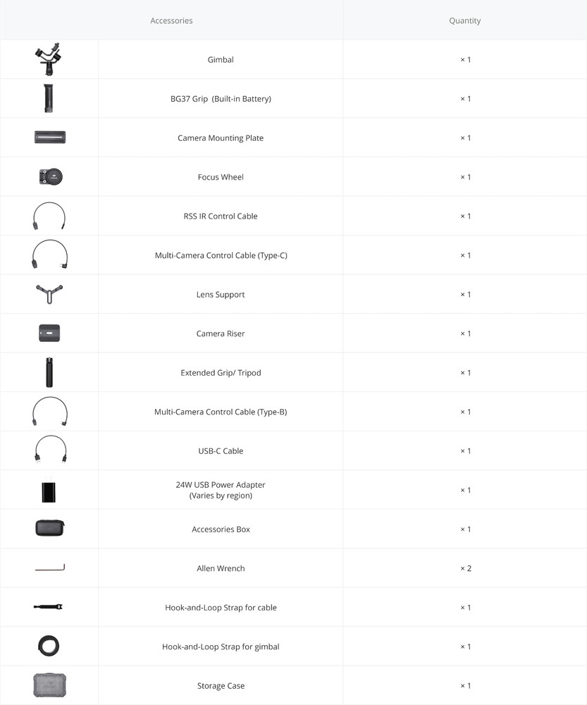 DJI RONIN-S - STANDARD KIT - Three-Axis Motorized Gimbal Stabilizer