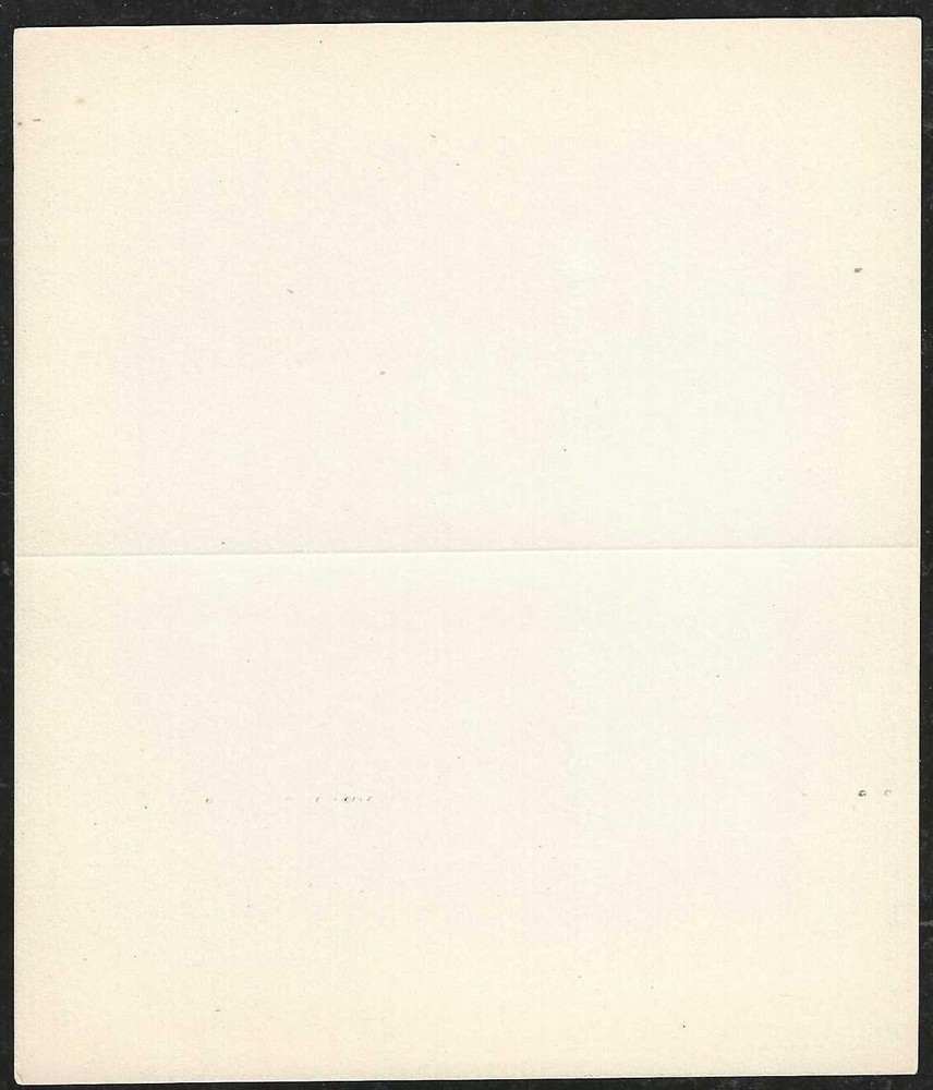 HAWAII Unused, Unfolded, Unsevered Postcard & Reply Card #UY4
