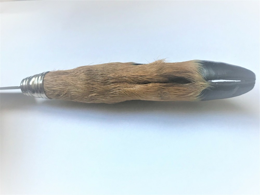 Rostfrel Deer Hoof knife with sheath