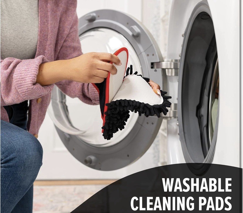 Dirt Devil Cleaning slippers, removable and washable microfiber shoes