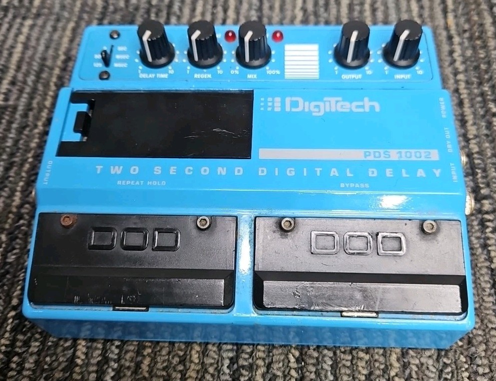 DigiTech PDS 1002 Two Second Digital Delay Effect Pedal