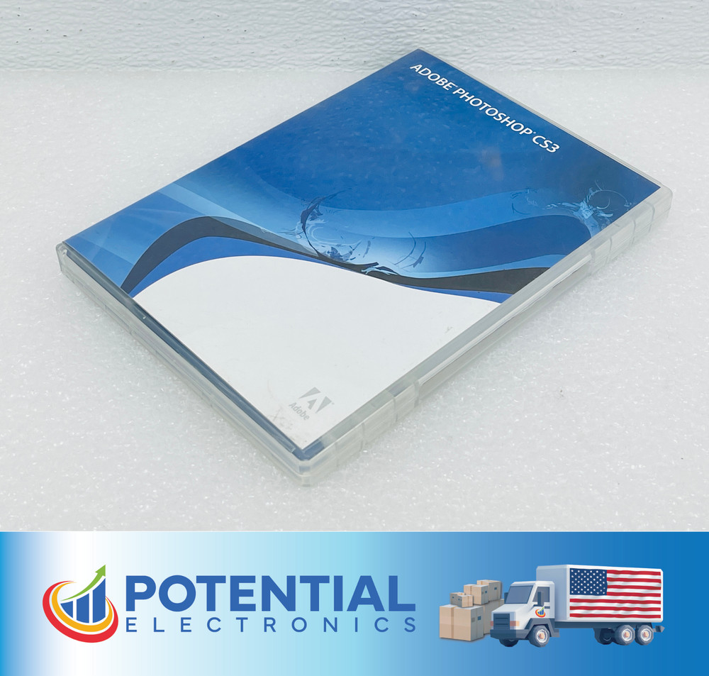 Adobe Photoshop CS3 Mac Macintosh with Serial & Bonus Adobe Video Workshop 2007