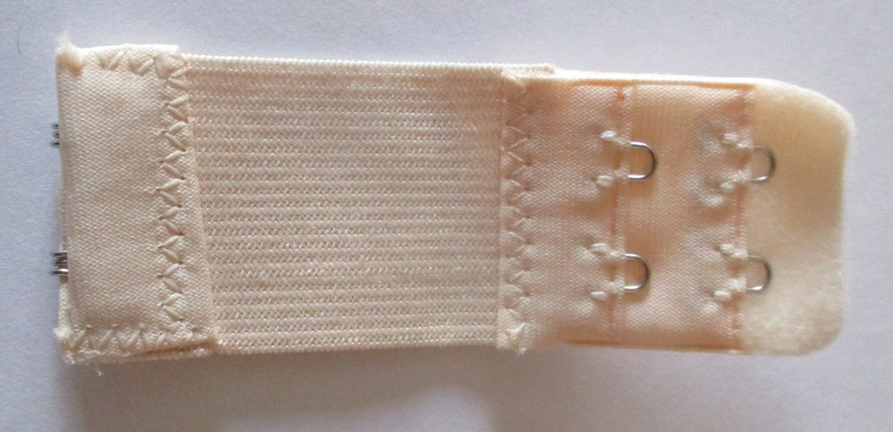 SALLY’S ® BRA EXTENDER - ELASTICATED COMFORT FIT STRAP - 2 HOOK 2 POSITION